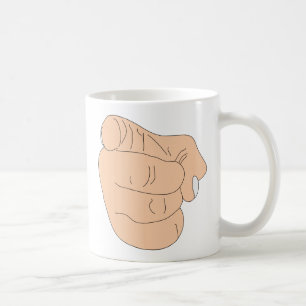 Taza De Café Eres un dedo despedido