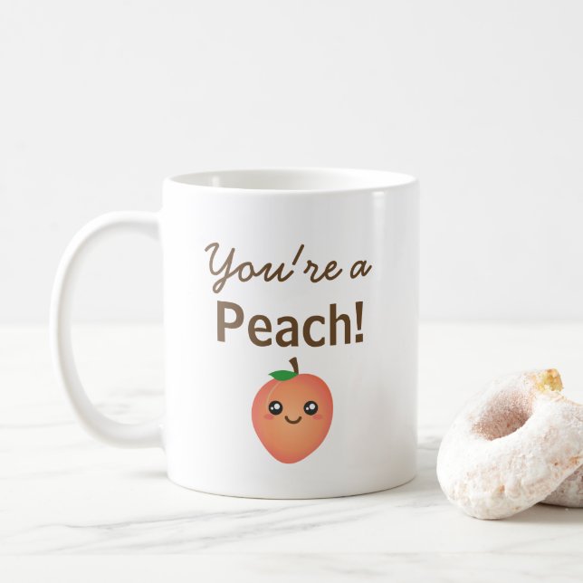 Taza De Café Eres un dulce Kawaii Cute Funny Foodie (Con donut)