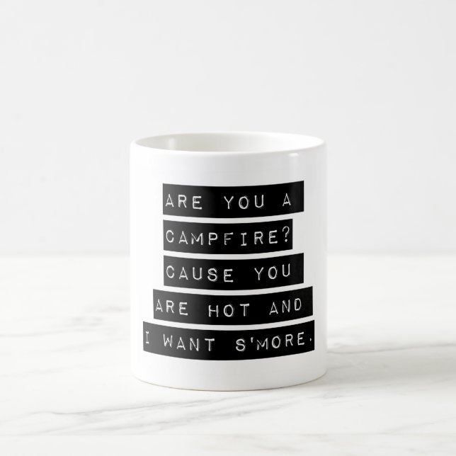 Taza De Café ¿Eres Un Fogata? (Centro)