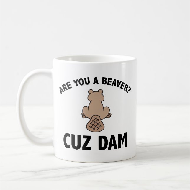 Taza De Café ¿Eres Un Testigo? Cuz Dam Coffee Mug (Izquierda)