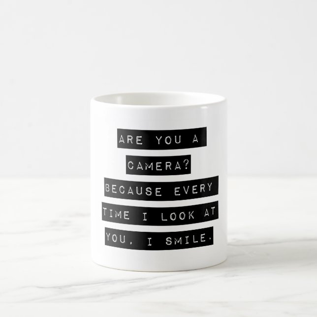Taza De Café ¿Eres una cámara? (Centro)