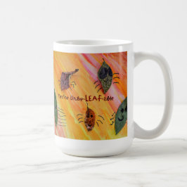 Taza De Café Eres UnbeLEAFable - Arte infantil para CHOC