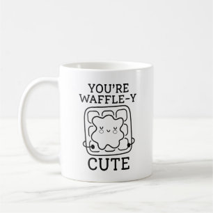 Taza De Café Eres Waffle-Y Cute