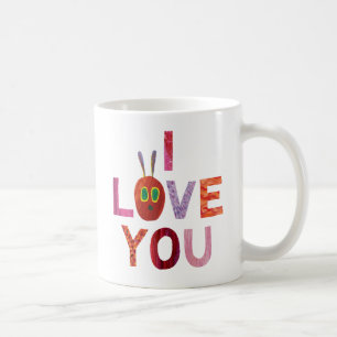 Taza De Café Eric Carle   Caterpillar te amo