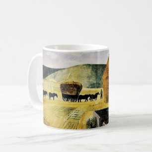 Taza De Café Eric Ravilious - Furlongs, pintura famosa,