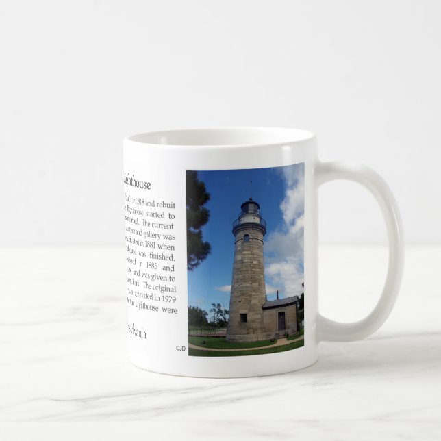 Taza De Café Erie Land Lighthouse mug (Derecha)