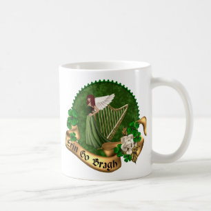 Taza De Café Erin va irlandés de Bragh