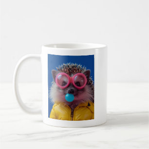 Taza De Café Erizo Chicle Cute Sé Amable Motivacional Café