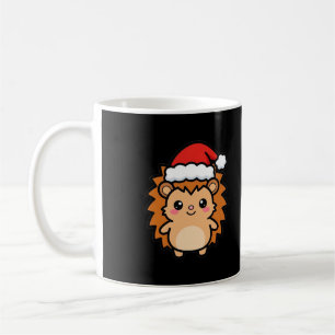 Taza De Café Erizo de Navidad de Santa