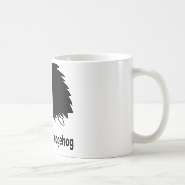 Taza De Café Erizo - respete el erizo (Derecha)