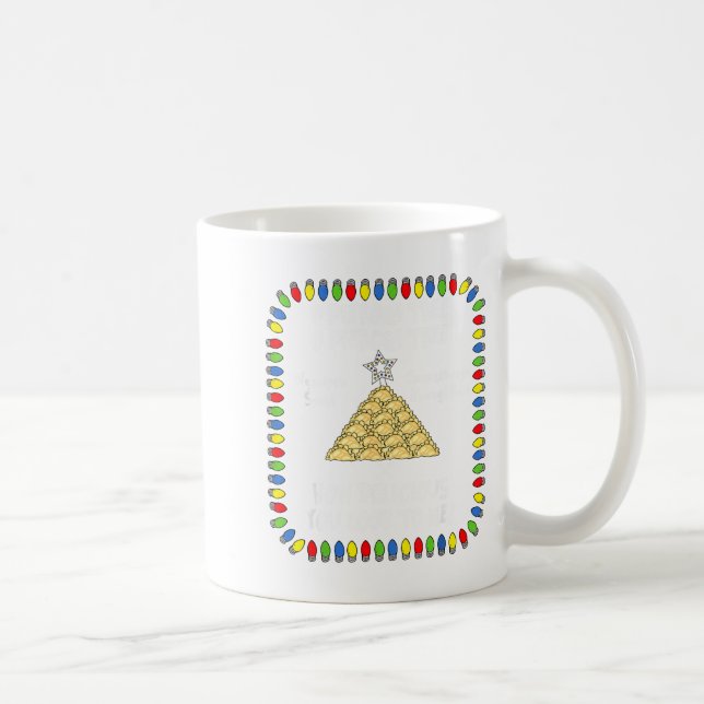 Taza De Café Erogi Christmas Tree _ Lish Holiday Lights Funny F (Derecha)