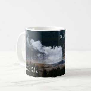 Taza De Café Erupción del Géiser de Vieja Fe