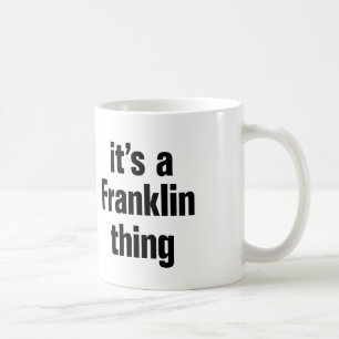 Taza De Café es algo de franklin