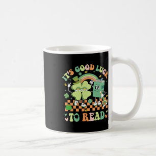 Taza De Café Es buena suerte leer el libro del bibliotecario de