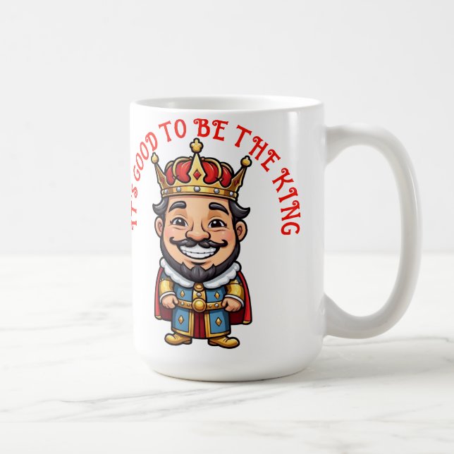 Taza De Café Es bueno ser el rey (Derecha)