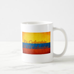 Taza De Café "Es Colombia, no Columbia "