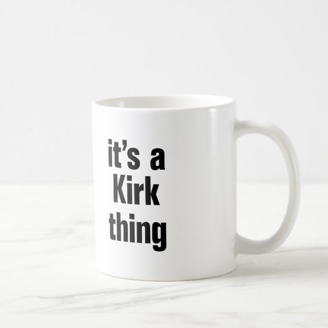 Taza De Café es cosa de kirk (Derecha)