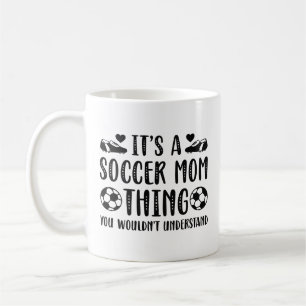 Taza De Café Es cosa de mamá futbolera