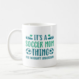 Taza De Café Es cosa de mamá futbolera