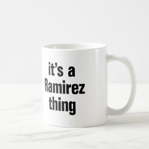 Taza De Café es cosa de Ramírez