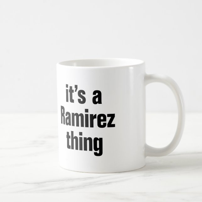 Taza De Café es cosa de Ramírez (Derecha)