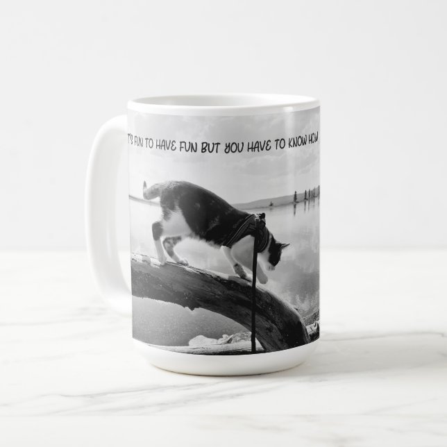 Taza De Café Es divertido divertirse. (Anverso izquierdo)