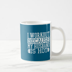 Taza De Café Es ejercicio porque la condición física de la muje