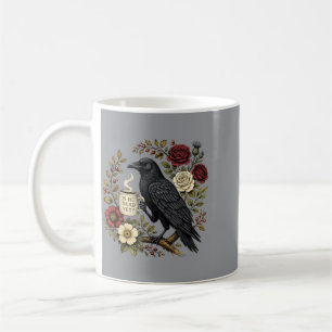 Taza De Café ¿Es él Agencia Gubernamental Vintage Cuervo Cuervo