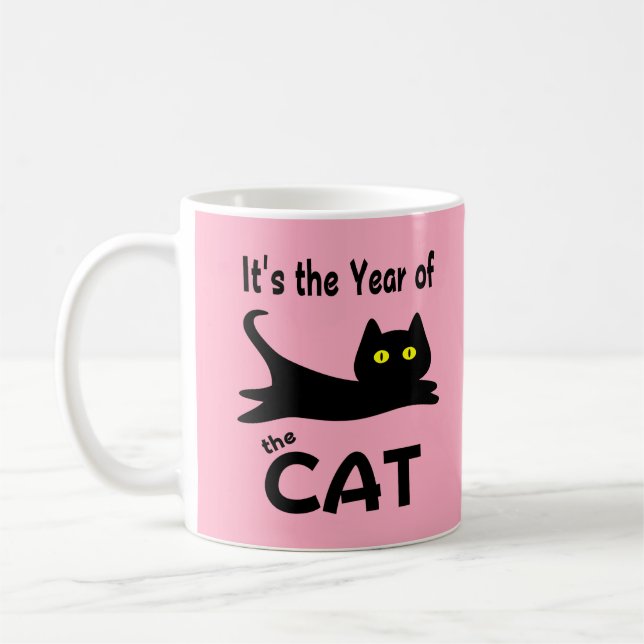 Taza De Café Es el Año del GATO (Izquierda)