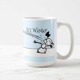 Taza De Café Es el café de invierno