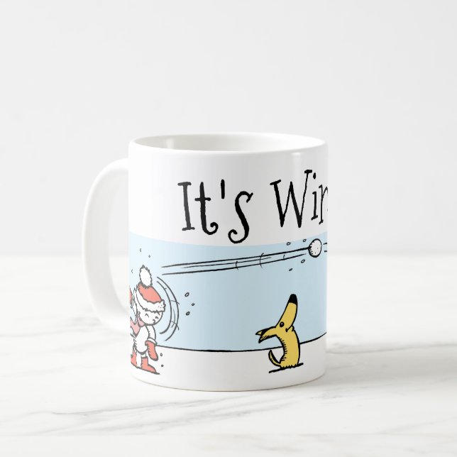 Taza De Café Es el café de invierno (Anverso izquierdo)