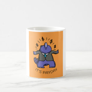 Taza De Café Es el día de pago - Fun & OFFICE HUMOR café Mug