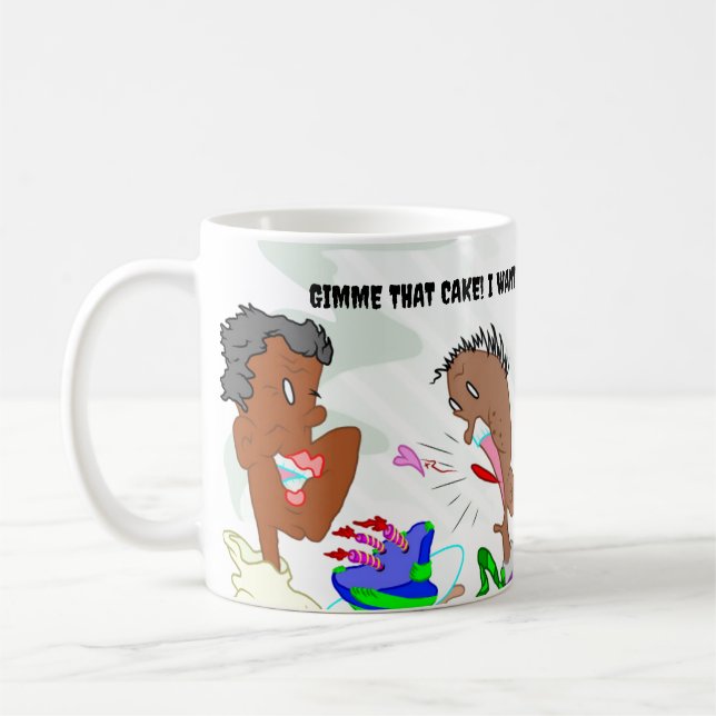 Taza De Café ¡Es el Día del Pastel! (Izquierda)