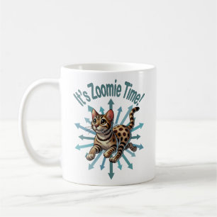 Taza De Café Es el gato de Zoomie Time Bengal