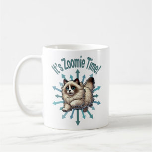 Taza De Café Es el gato Zoomie Time Ragdoll