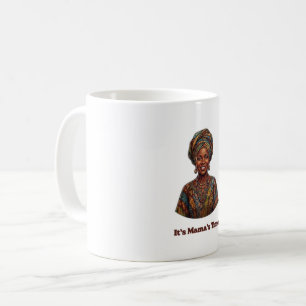 Taza De Café Es el momento de mamá - Bolso Tote de la herencia