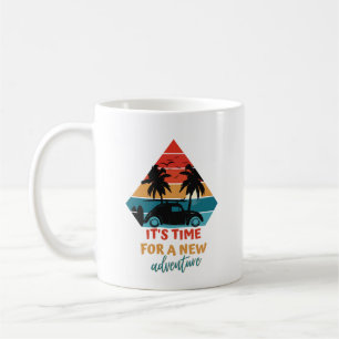 Taza De Café Es el momento de una nueva aventura: un viejo atar
