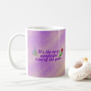 TAZA DE CAFÉ ES EL MOMENTO MÁS MARAVILLOSO DEL AÑO