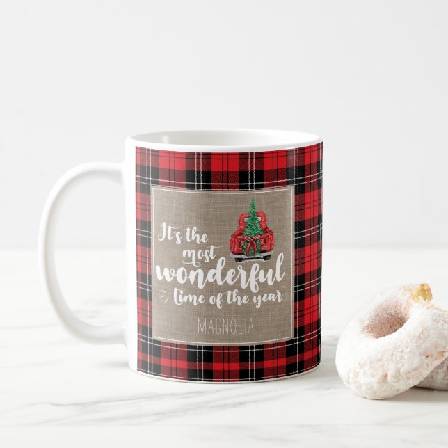 Taza De Café Es el momento más maravilloso del año (Con donut)