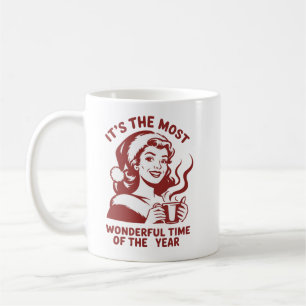 Taza De Café Es El Momento Más Maravilloso Navidad Snarky 