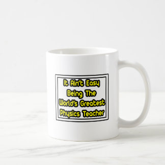 Taza De Café Es fácil... el mejor profesor de física del mundo