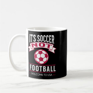 Taza De Café Es Fútbol No Es Futbol¡ Bienvenidos Al Fútbol De E