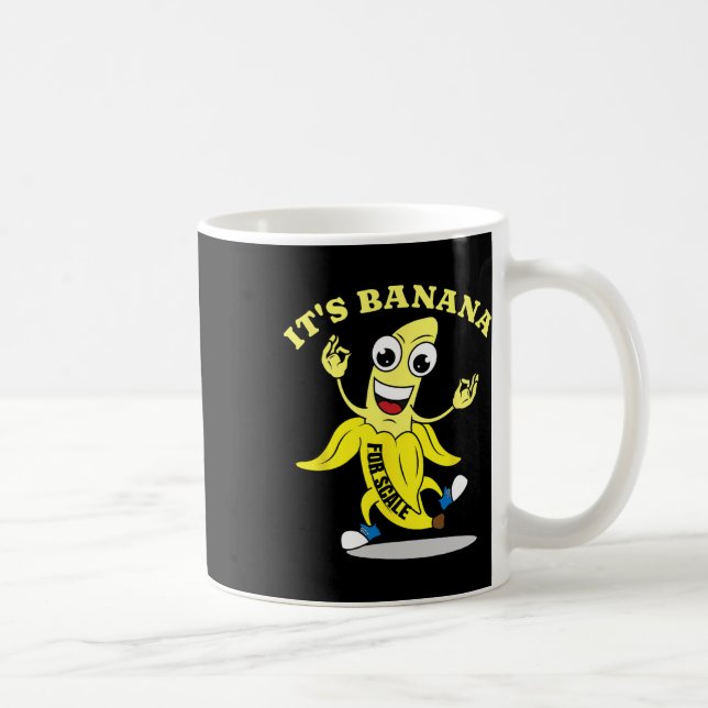 Taza De Café Es gracioso Nana (para Escala) (Derecha)