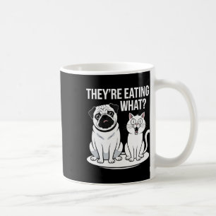 Taza De Café Es gracioso que coman los perros que comen el caca