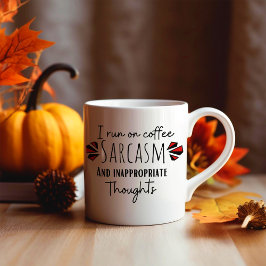 Taza De Café Es Gracioso Que Corro