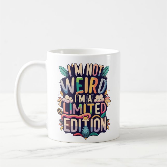Taza De Café Es gracioso que no sea raro que sea una edición li (Izquierda)