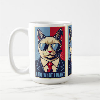 Taza De Café Es gracioso que yo haga lo que quiero para Cat Lov