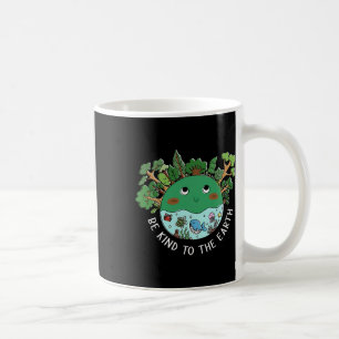 Taza De Café Es Gracioso Ser Amable Con El Árbol Natural Del Pl