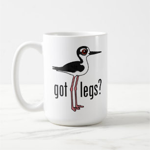 Taza De Café ¿Es gracioso tener piernas? Batidae de cuello negr