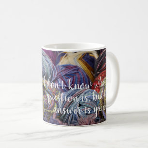 Taza De Café Es hilado //que la respuesta es hilado